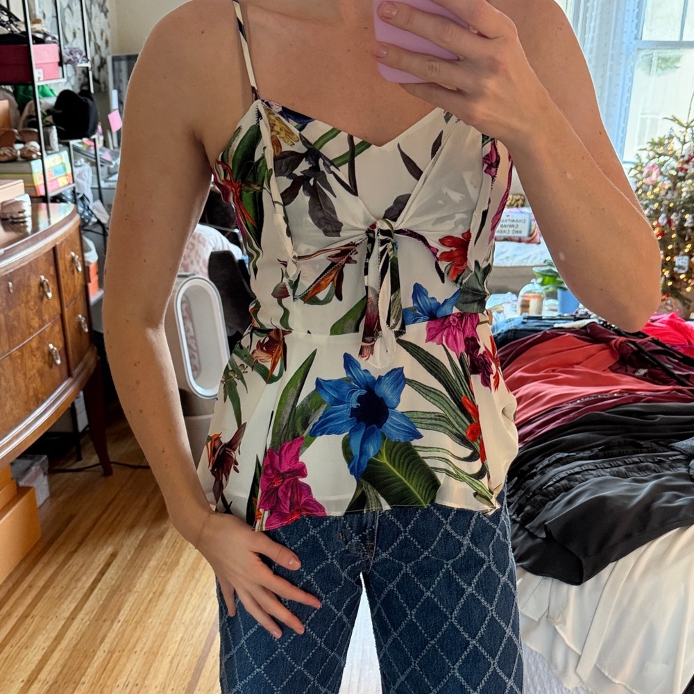 Parker Multicolor Floral Camisole